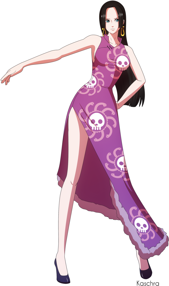 Boa Hancock Png - One Piece Boa Hancock Png Clipart (688x1161), Png Download