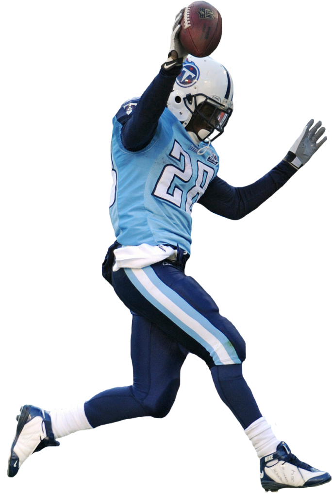 Chris Johnson Photo Johnson-3 - Football Player Clipart (690x1024), Png Download