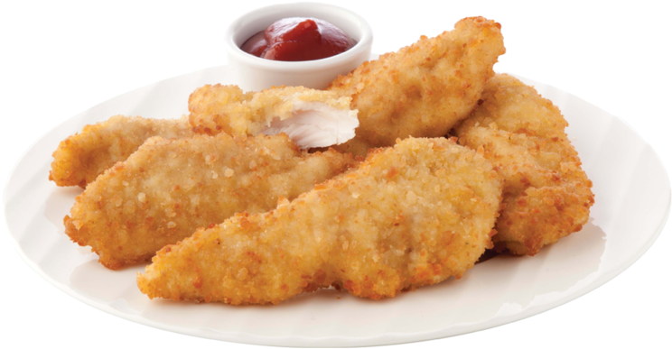 Breaded Chicken Goujons 300g - Chicken Goujons Transparent Clipart (800x800), Png Download