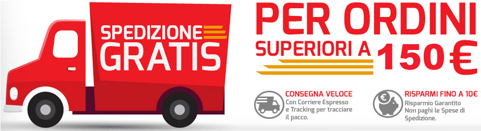 Spedizioni Gratis Banner - Commercial Vehicle Clipart (1050x350), Png Download