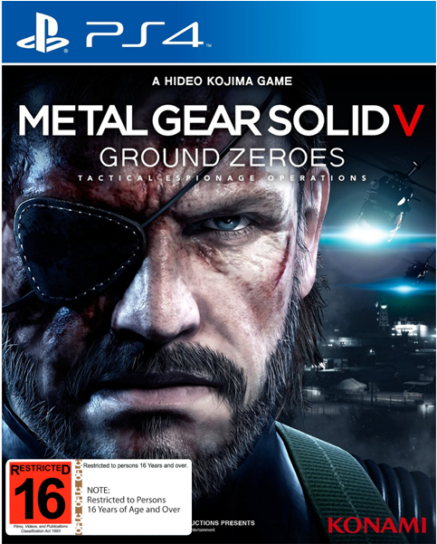 Ps3 Metal Gear Solid V Ground Zeroes Clipart (600x600), Png Download