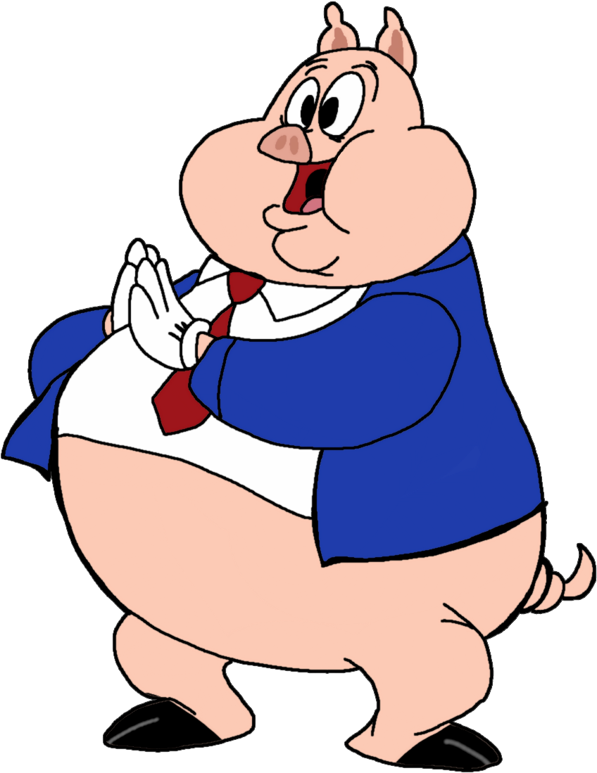 New Looney Tunes Porky , Png Download - New Looney Tunes Porky Clipart (848x1099), Png Download