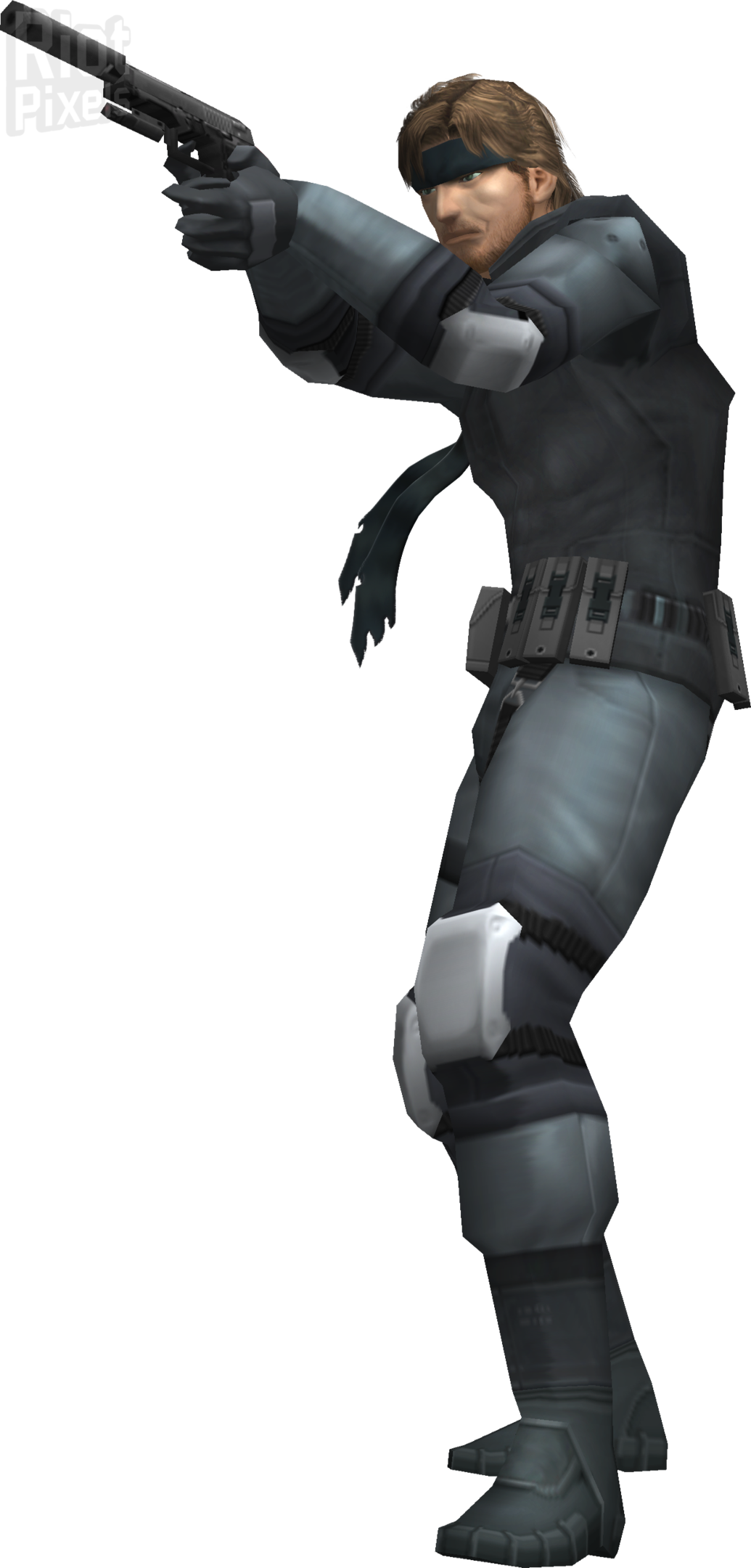 5 April - Metal Gear Acid Solid Snake Clipart (1035x2160), Png Download