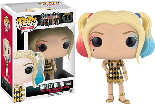 Harley Quinn Pop Vinyl Figure - Pop Toy Harley Quinn Clipart (600x600), Png Download