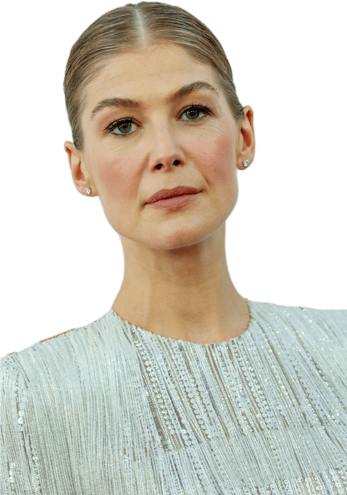 Rosamund Pike Portrait - Rosamund Pike Premiere Private War Clipart (1200x1800), Png Download
