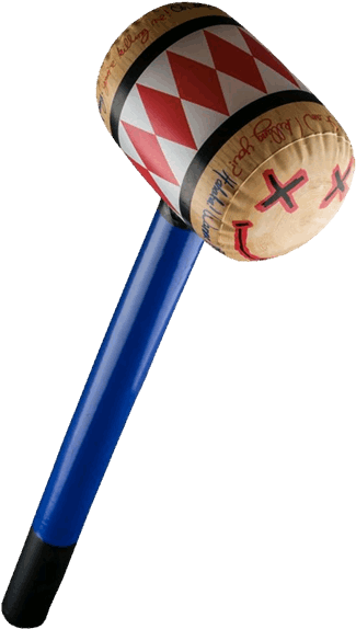Accessories - Harley Quinn Hammer Png Clipart (600x600), Png Download