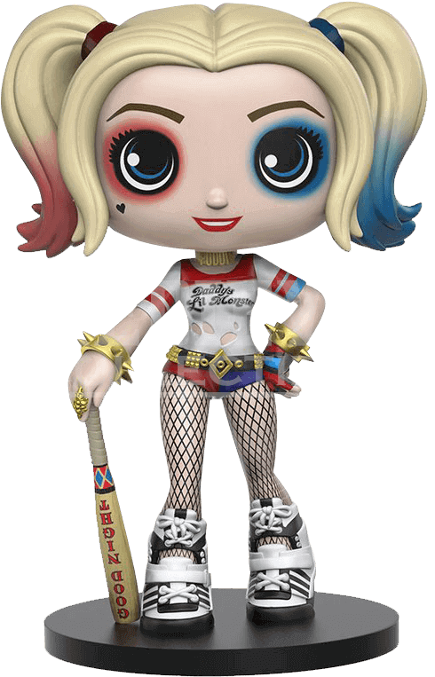 Suicide Squad Harley Quinn Wobblers Bobblehead - Funko Wobbler Harley Quinn Clipart (778x778), Png Download