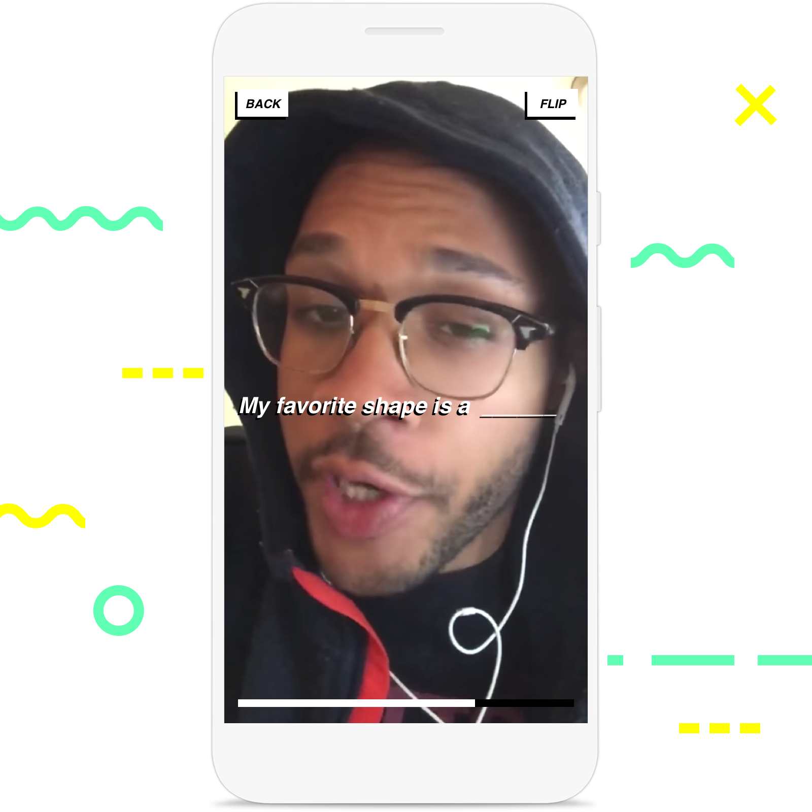 Supercut Puts You In The Video - Smartphone Clipart (1600x1600), Png Download