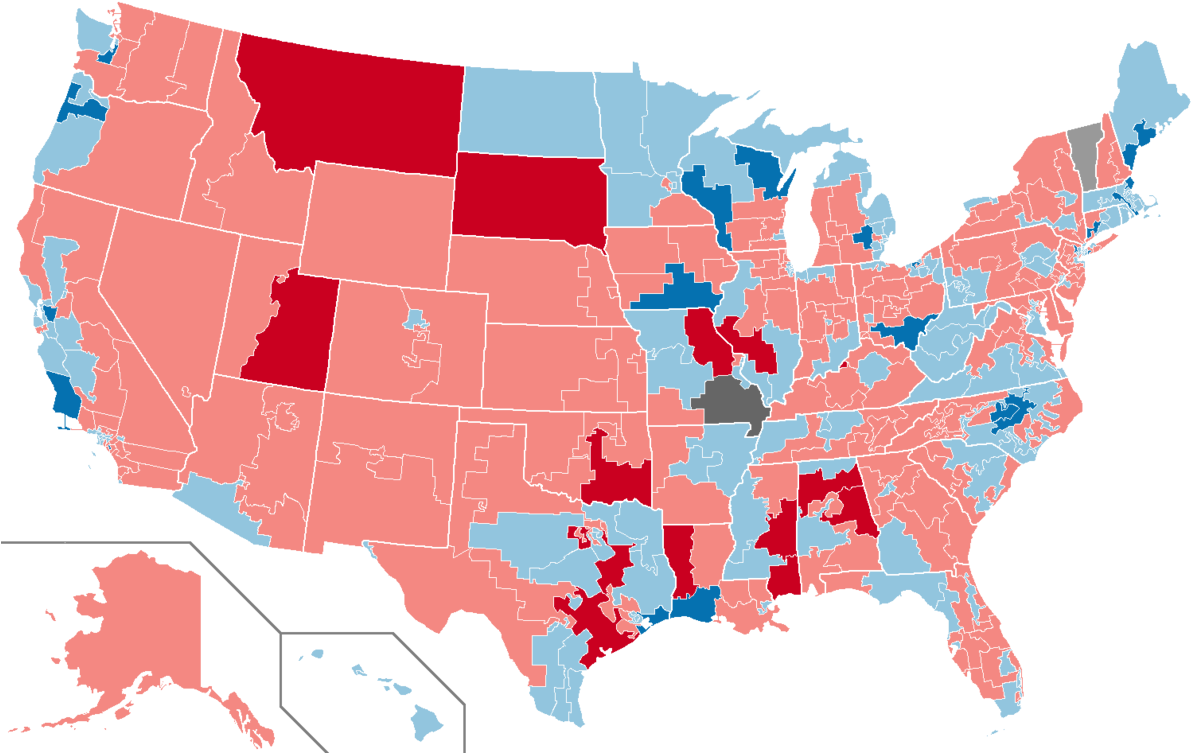 Élections Américaines De La Chambre Des Représentants - States Most Likely To Survive A Zombie Apocalypse Clipart (1200x755), Png Download
