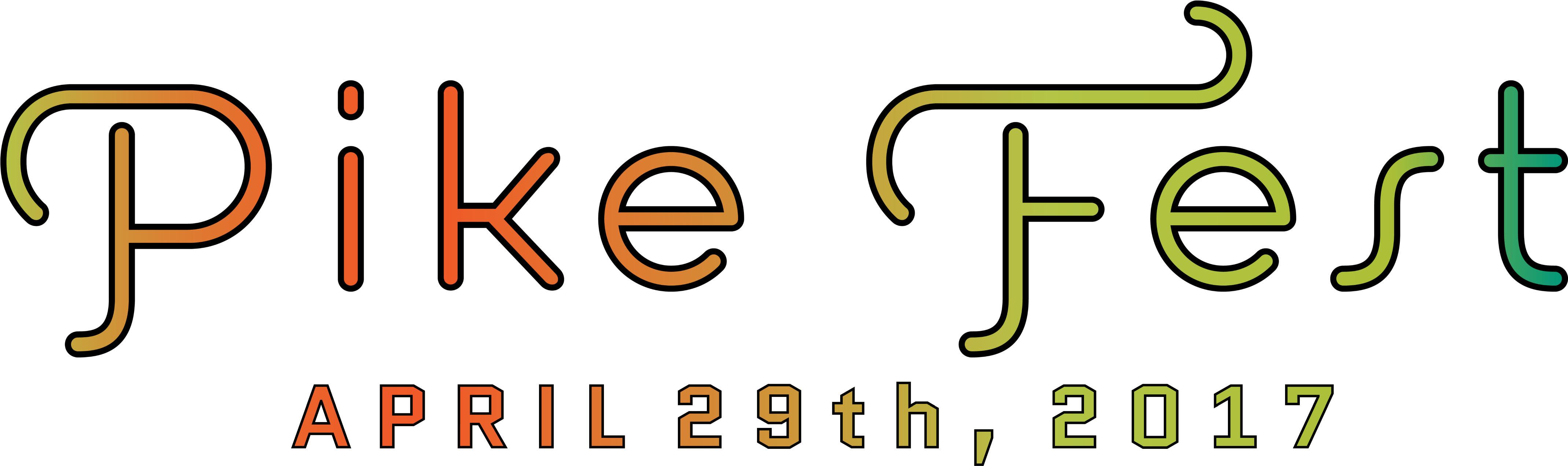 Texas Pikes Announce Pike Fest 2017, Saturday April Clipart (4366x1404), Png Download