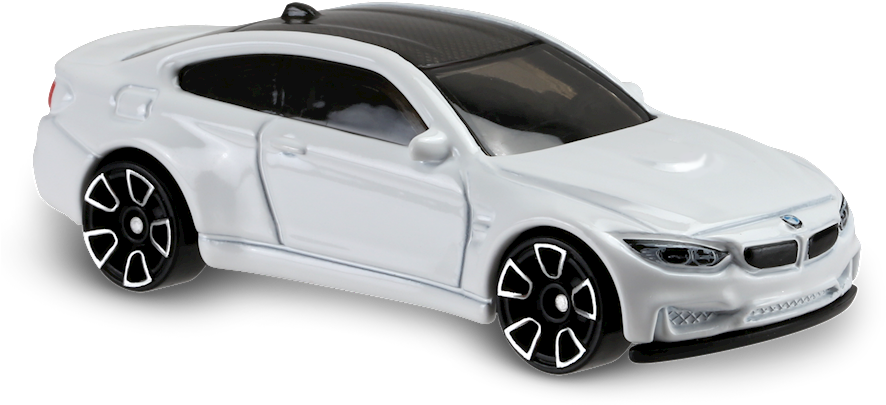 Bmw M4 - Hot Wheels Bmw M4 White Clipart (892x407), Png Download