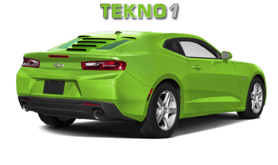 2016-19 Camaro 6th Gen Tekno 1 Rear Window Valance - 6th Gen Louvers Camaro Clipart (1063x665), Png Download
