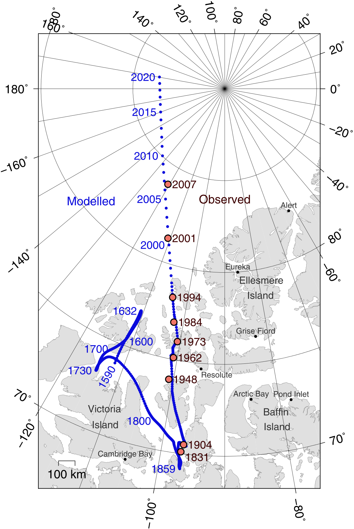 Magnetic North Pole Movement Clipart (1200x1793), Png Download