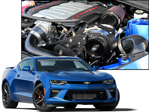 2016 Camaro Ss Procharger Clipart (500x375), Png Download