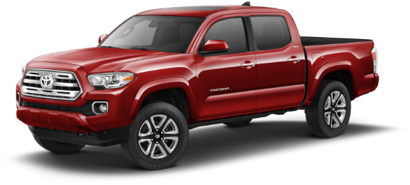 2019 Toyota Tacoma In Barcelona Red Metallic - 2019 Toyota Tacoma Dark Grey Clipart (864x477), Png Download