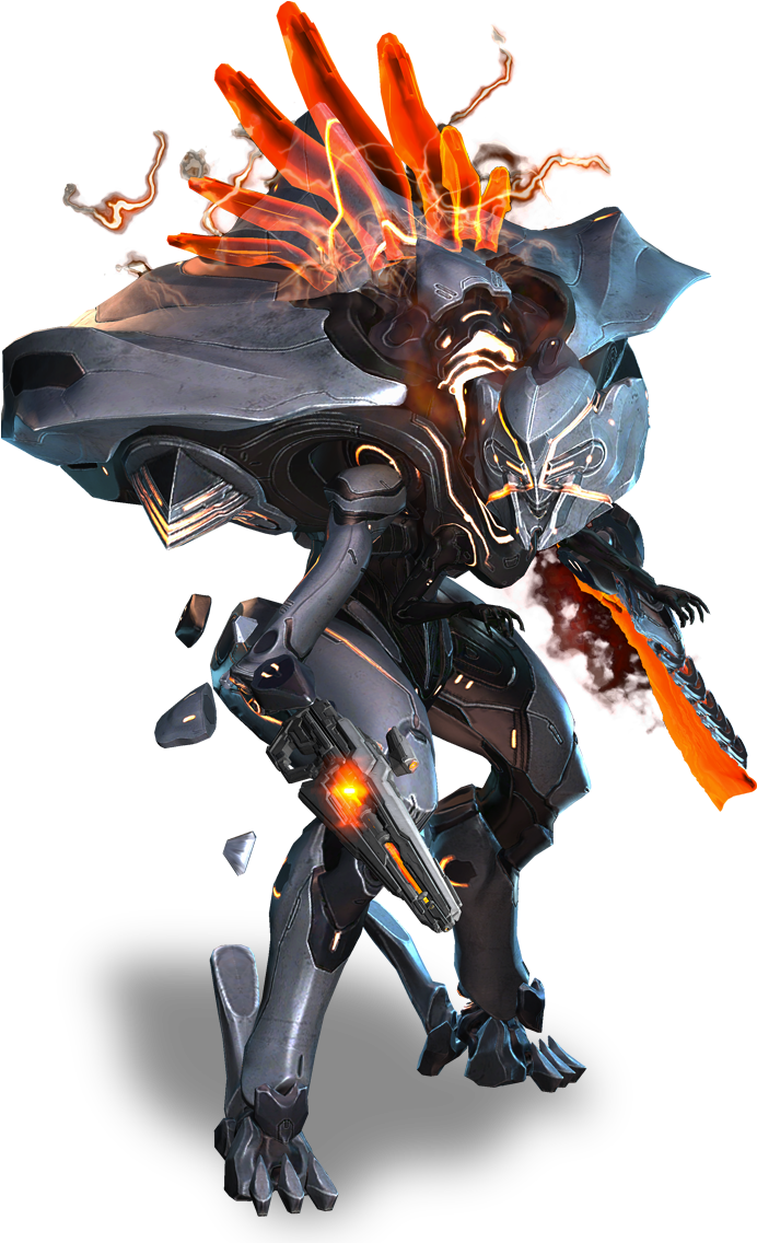 Promethean Knight Vs Slade - Halo Promethean Knight Clipart (714x1148), Png Download