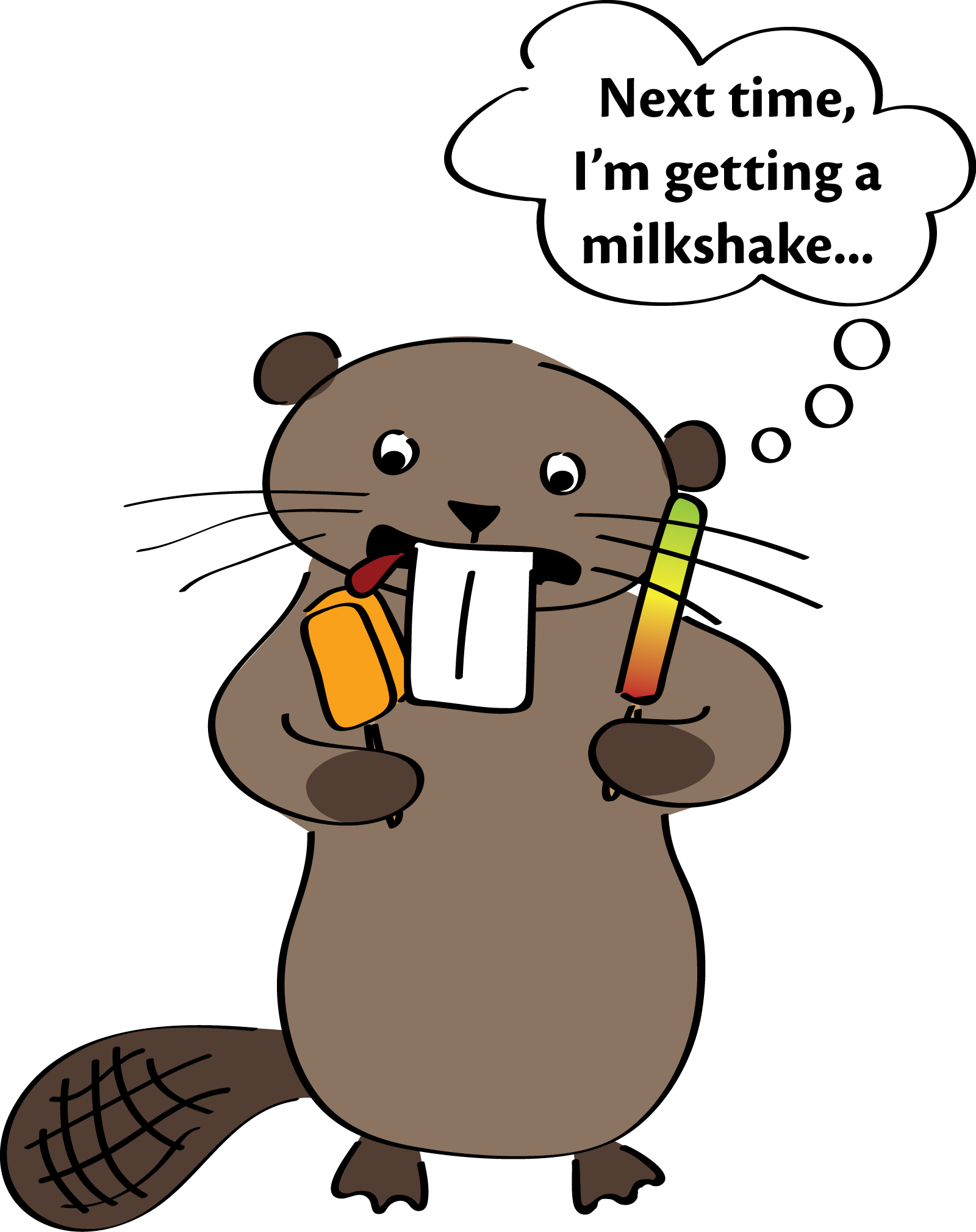Ice Cream Social - Cartoon Clipart (1600x2018), Png Download