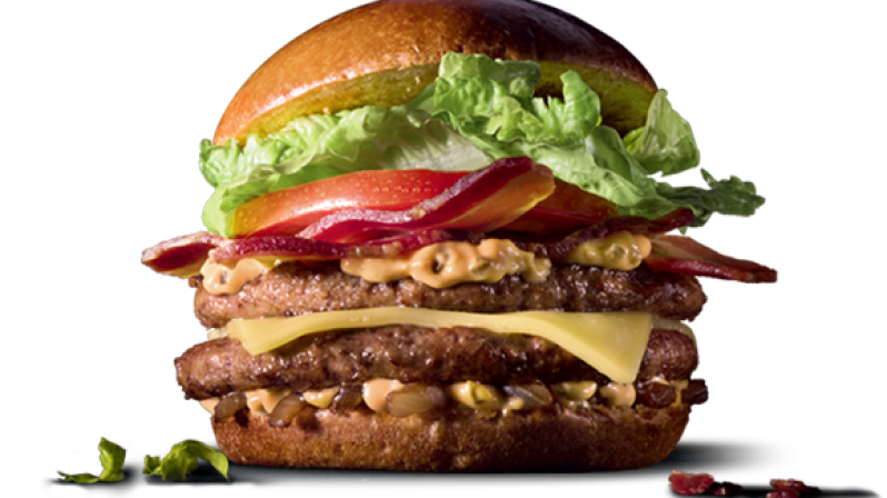 Hamburguesas Mcdonalds Club House Clipart (798x448), Png Download