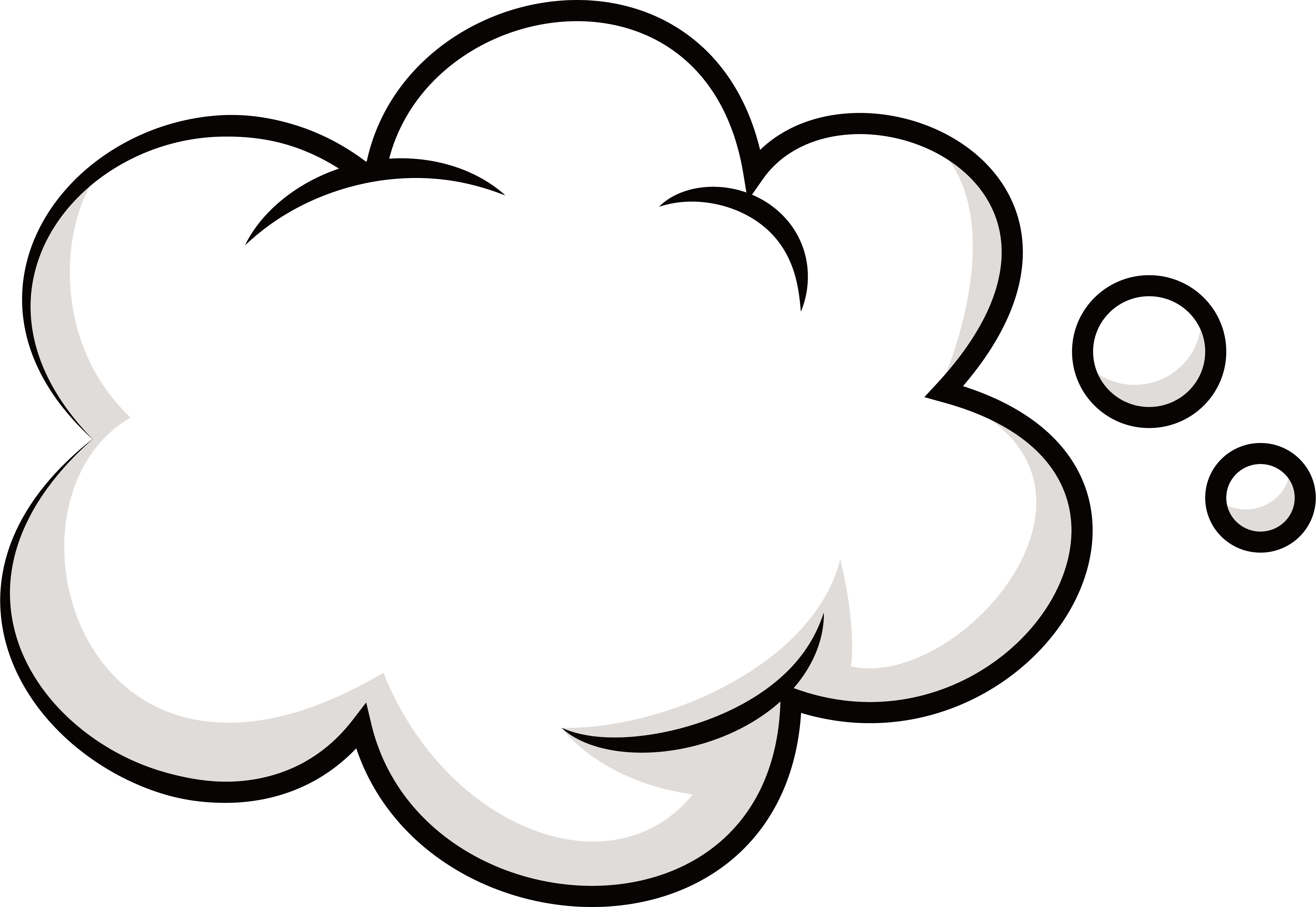 Free Png Labels Bubble Clipart (4736x3266), Png Download