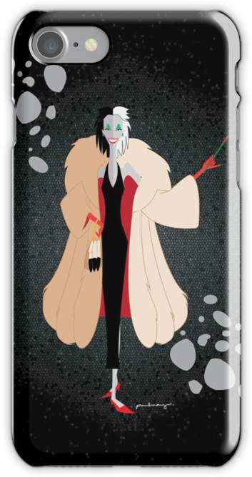 Cruella Demon By Paulway Chew - Boogie Wit Da Hoodie Phone Case Clipart (500x667), Png Download