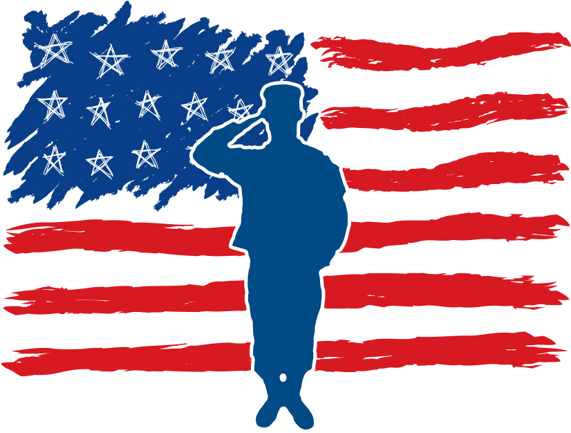 Troop Rewards - Hand Drawn American Flag Clipart (1000x721), Png Download