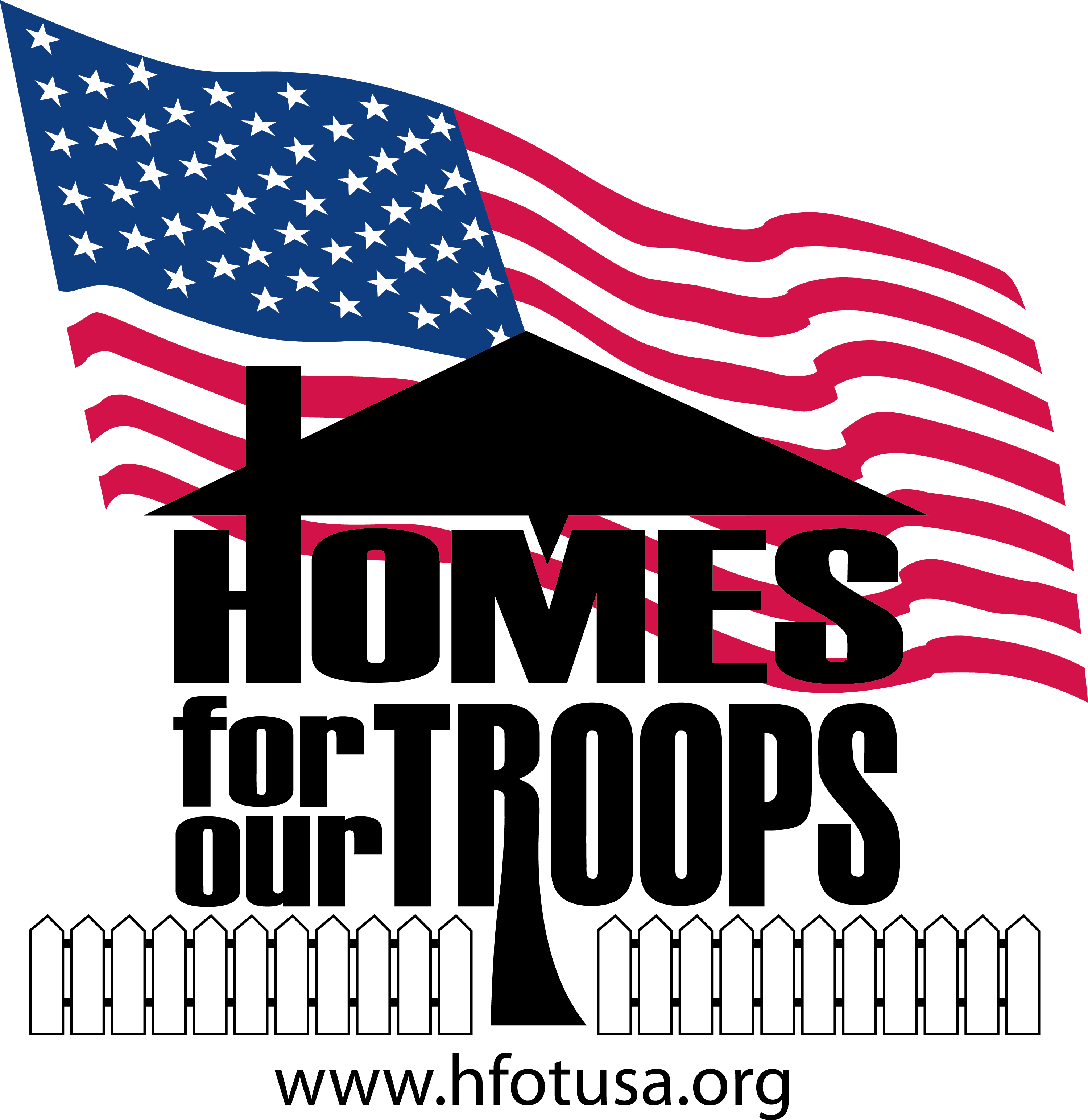 Homes For Our Troops Http - Homes For Troops Logo Clipart (3000x3095), Png Download