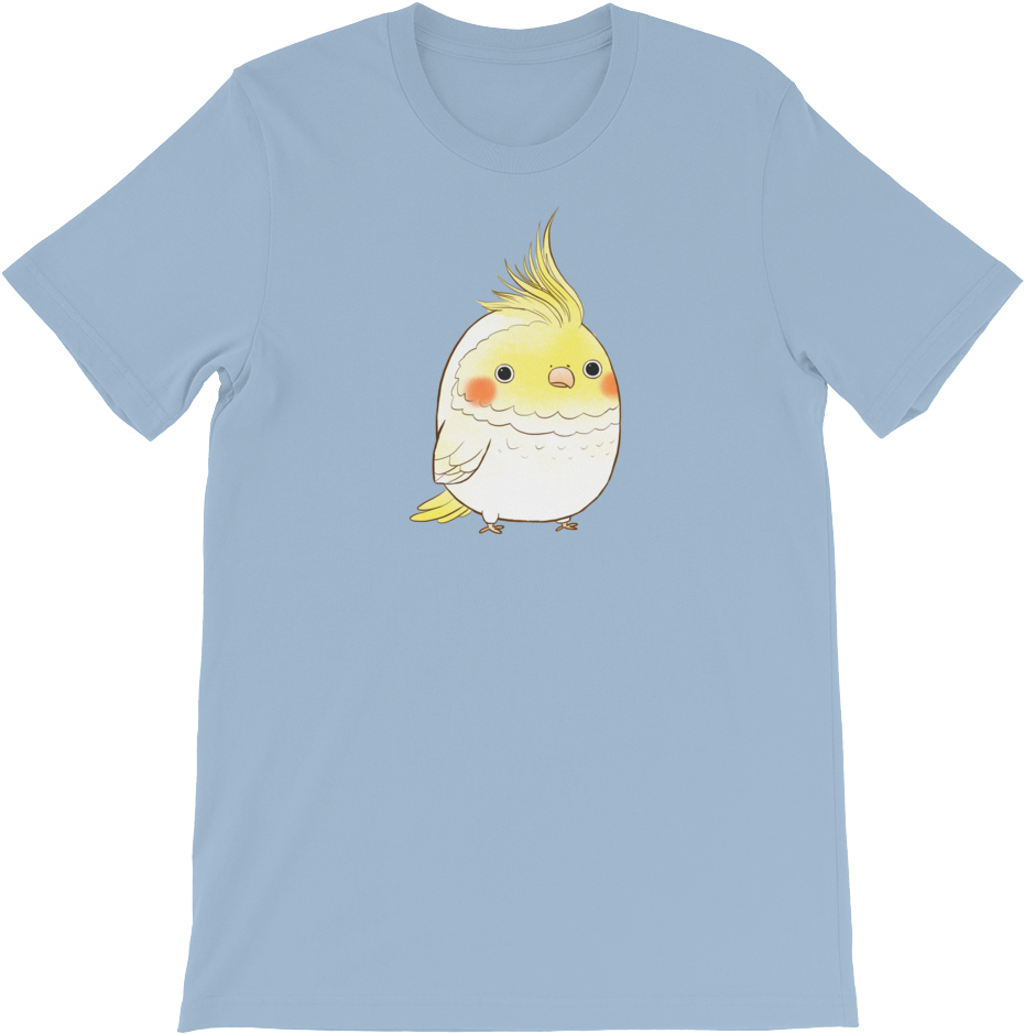 White Cockatiel T-shirt - T-shirt Clipart (1000x1000), Png Download