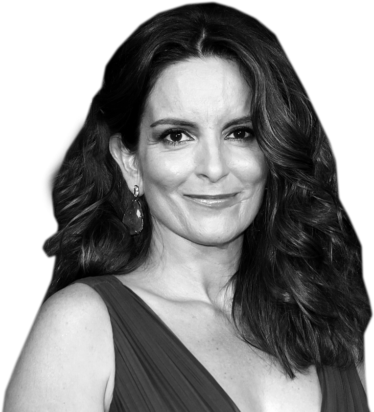 Tina Fey - Halle Berry Hair 2011 Clipart (1093x873), Png Download