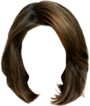 Lace Wig Clipart (521x625), Png Download