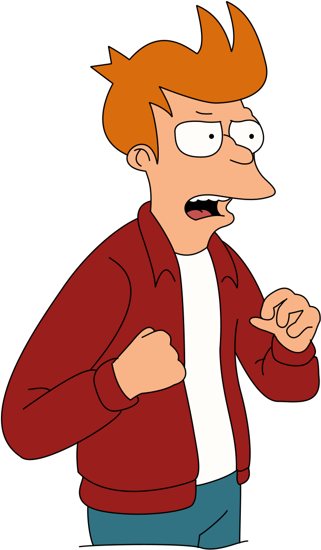 Futurama Fry - Philip J Fry Png Clipart (732x1151), Png Download