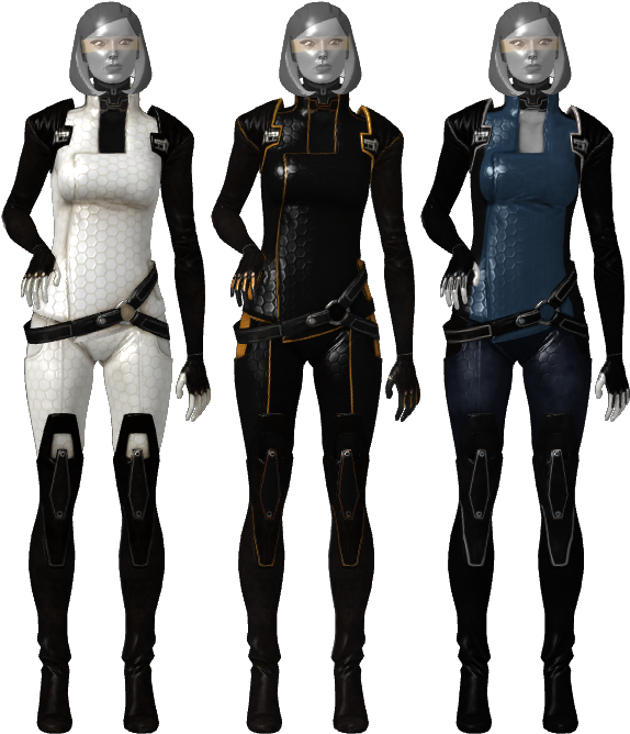 Png - Mass Effect Edi Clothes Clipart (646x706), Png Download