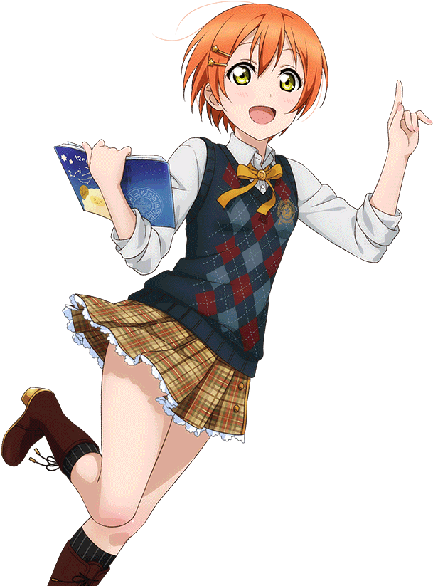Not Idolized - Rin Hoshizora Cards Transparent Clipart (1024x1024), Png Download