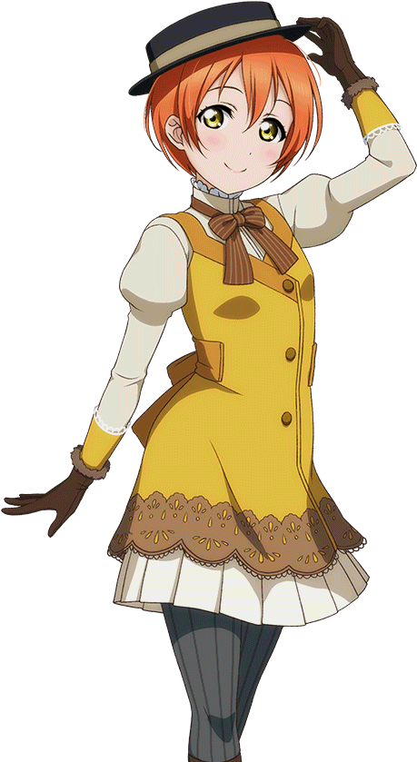 Not Idolized - Rin Hoshizora Png Clipart (1024x1024), Png Download