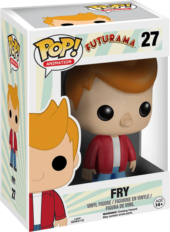 Funko Pop Animation Futurama Fry - Futurama Funko Clipart (576x785), Png Download