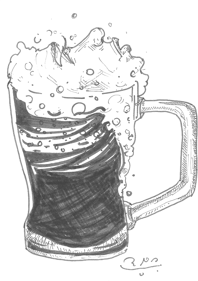 Post Happy Hour Sketsa  Beer Clipart Large Size Png  Image PikPng