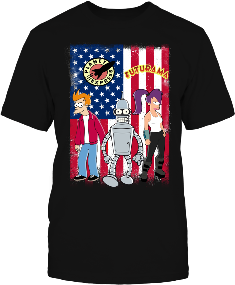 Futurama - Love Us Or Fear Us Either Way You Re Gonna Hear Us Clipart (1000x1000), Png Download