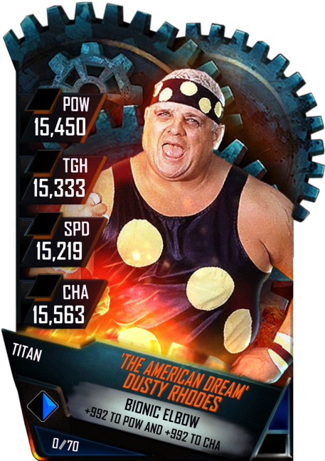 Dustyrhodes S4 18 Titan - Wwe Supercard Finn Balor Clipart (456x720), Png Download