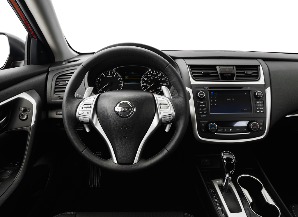The 2016 Nissan Altima Lets You Take Performance To - 2018 Nissan Maxima Paddle Shifters Clipart (1024x744), Png Download
