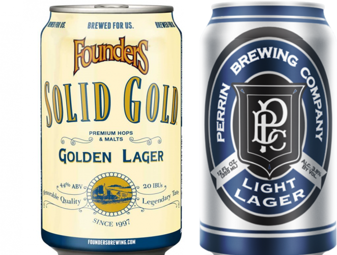 Craft Brewers March Into The Mainstream - Founders Solid Gold Premium Lager Clipart (759x500), Png Download