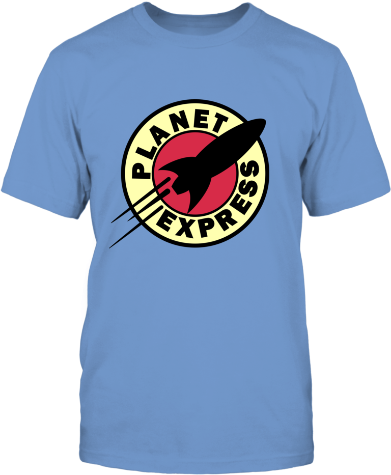 Futurama, Planet Express Logo Front Picture - Planet Express Ship Logo Clipart (1000x1000), Png Download