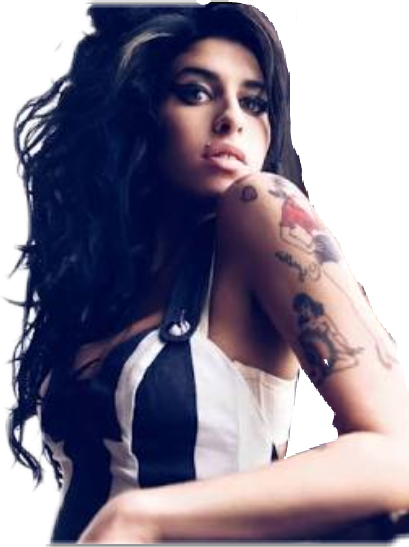 Amy Winehouse Clipart (409x547), Png Download