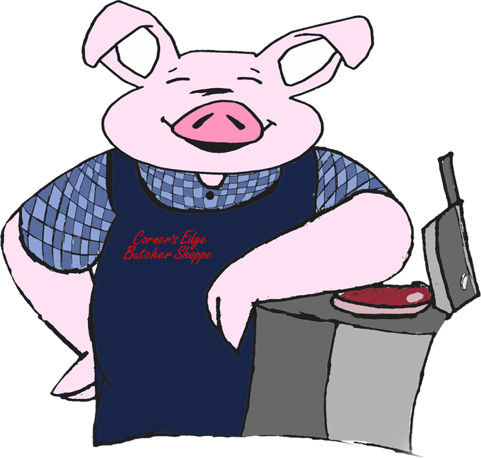 Where Fresh Cut Meat And Real Customer Service Still - Cartoon Clipart (700x666), Png Download