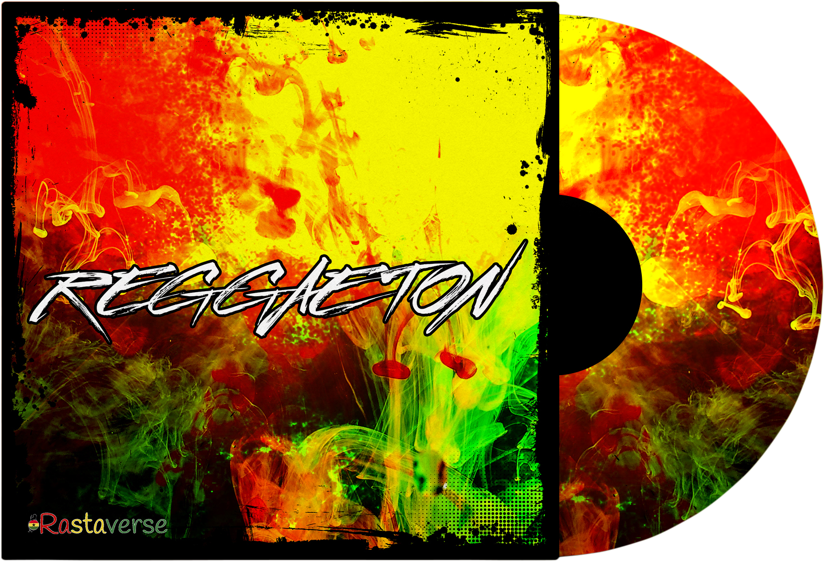 Rasta Music Reggaeton - Graphic Design Clipart (2400x1700), Png Download