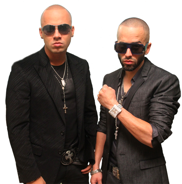 Wisin Y Yandel Got My Husband Tickets For His Bday - Wisin Y Yandel Png Clipart (590x585), Png Download