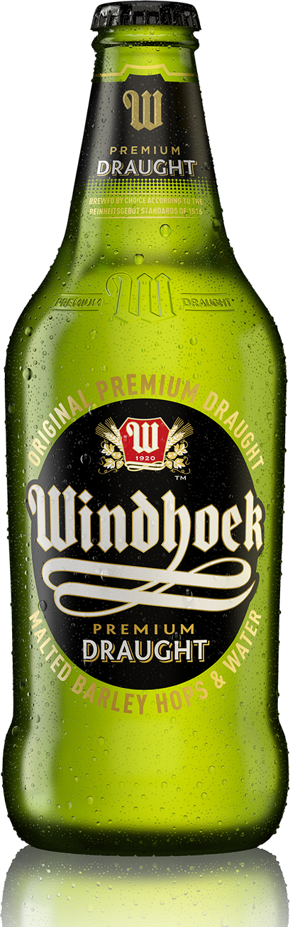 Draught Nutritional Info - Windhoek Draught Alcohol Percentage Clipart (409x1307), Png Download