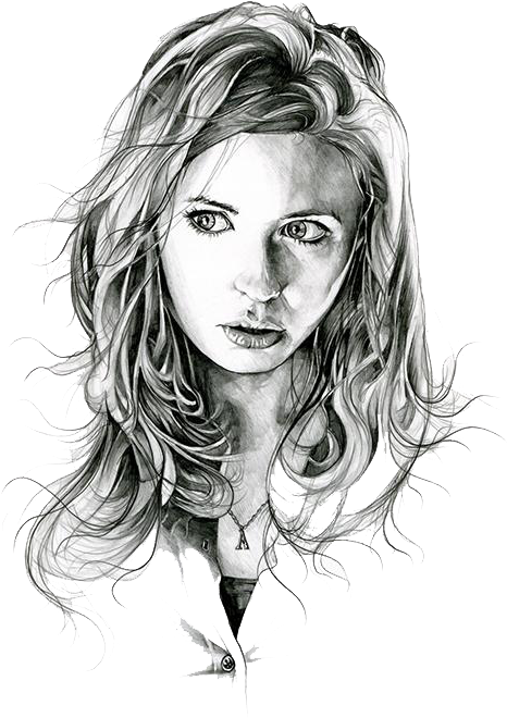 Doctor Who Amy - Dr Who Sketches Clipart (600x826), Png Download