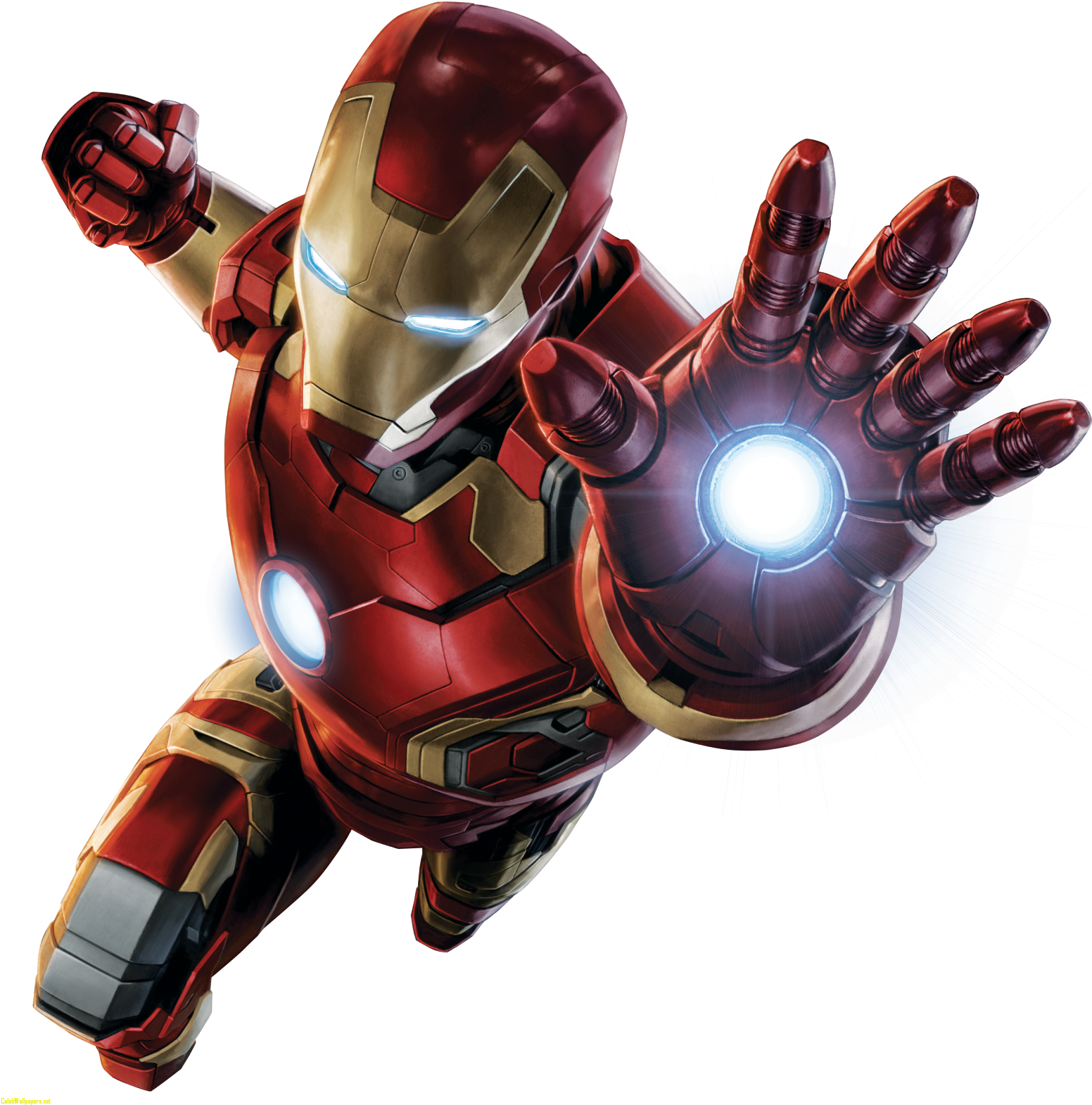 Quality Image Of Iron Man For Mobile And Desktop - Transparent Background Iron Man Png Clipart (1600x1631), Png Download