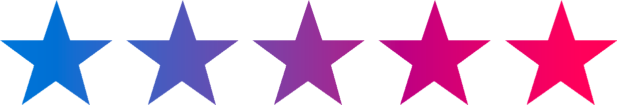Our Score - Line Of Stars Png Clipart (1239x263), Png Download