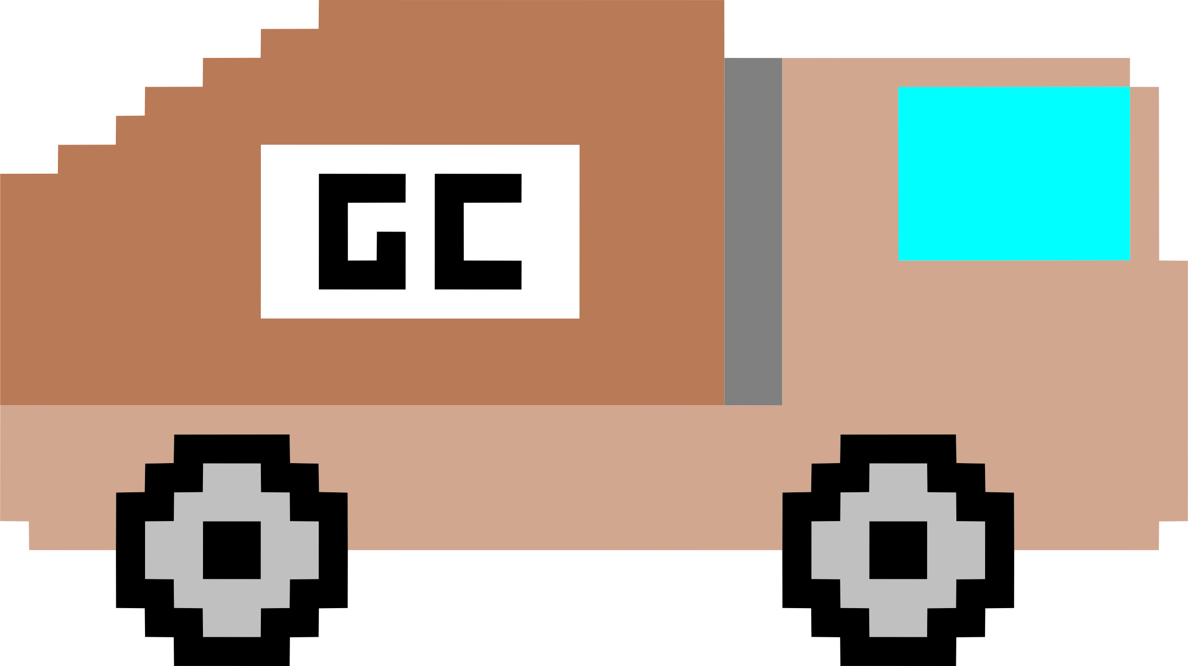 Geralt Of Rivia Minecraft Skin , Png Download - Anime Eye Pixel Art Clipart (2400x1346), Png Download
