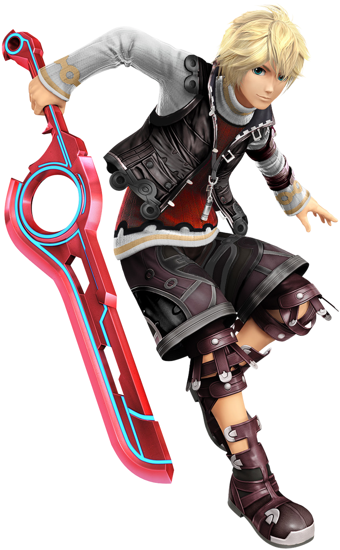 I Think Hms Would Be Shulk's Dunban Alt, Pink Falcon, - Shulk Smash Bros Png Clipart (1200x1200), Png Download